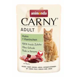 ANIMONDA Carny Adult Cat kurczak, królik 85g